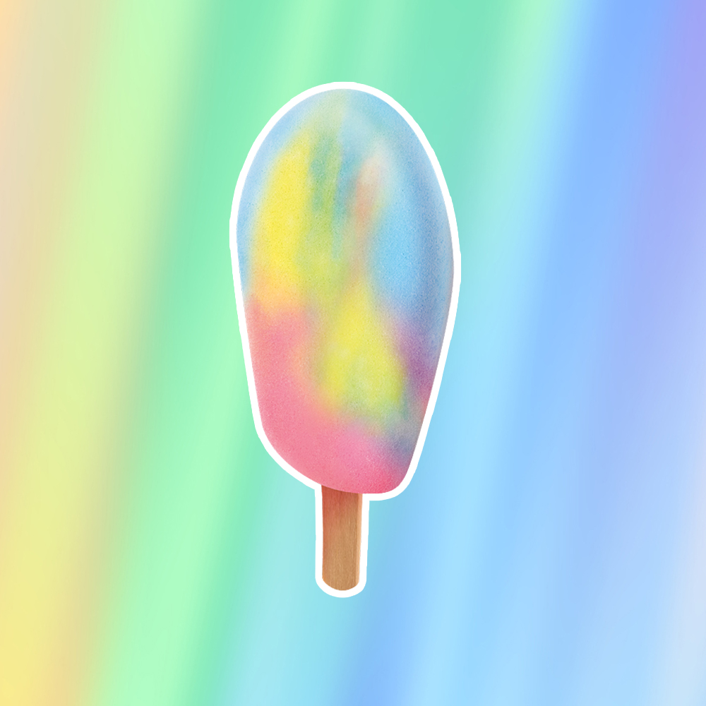 ไอศกรีม เรนโบว์ คือรสอะไร