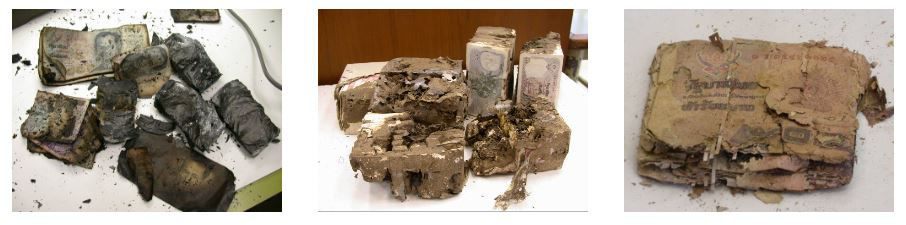 แลกธนบัตรชำรุด