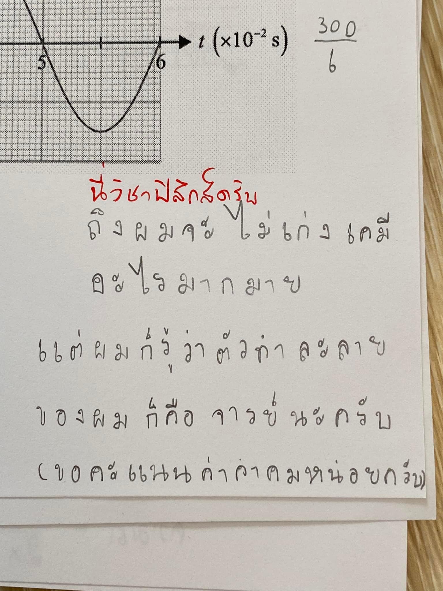 ตรวจข้อสอบ