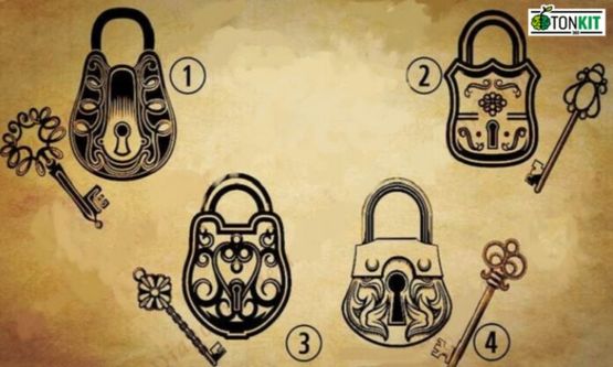 เลือกชุดกุญแจ 1 ใน 4 เพื่อไขล็อกตัวตนของคุณ!
