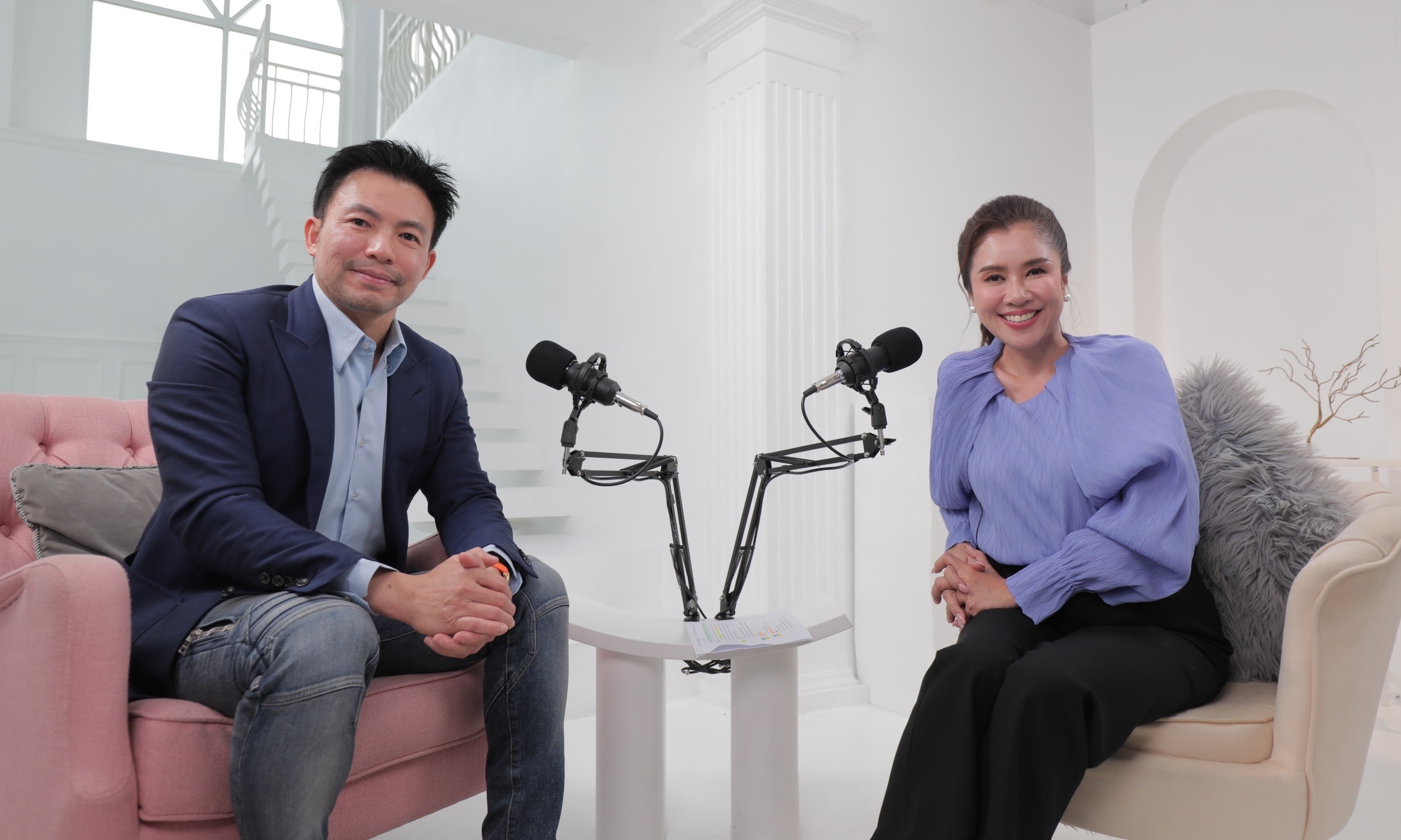 พี่แหม่ม หัวใจใหญ่กว่ามะเร็ง เปิดประเดิม Podcast คู่ หมอสอง นพ.นพรัตน์