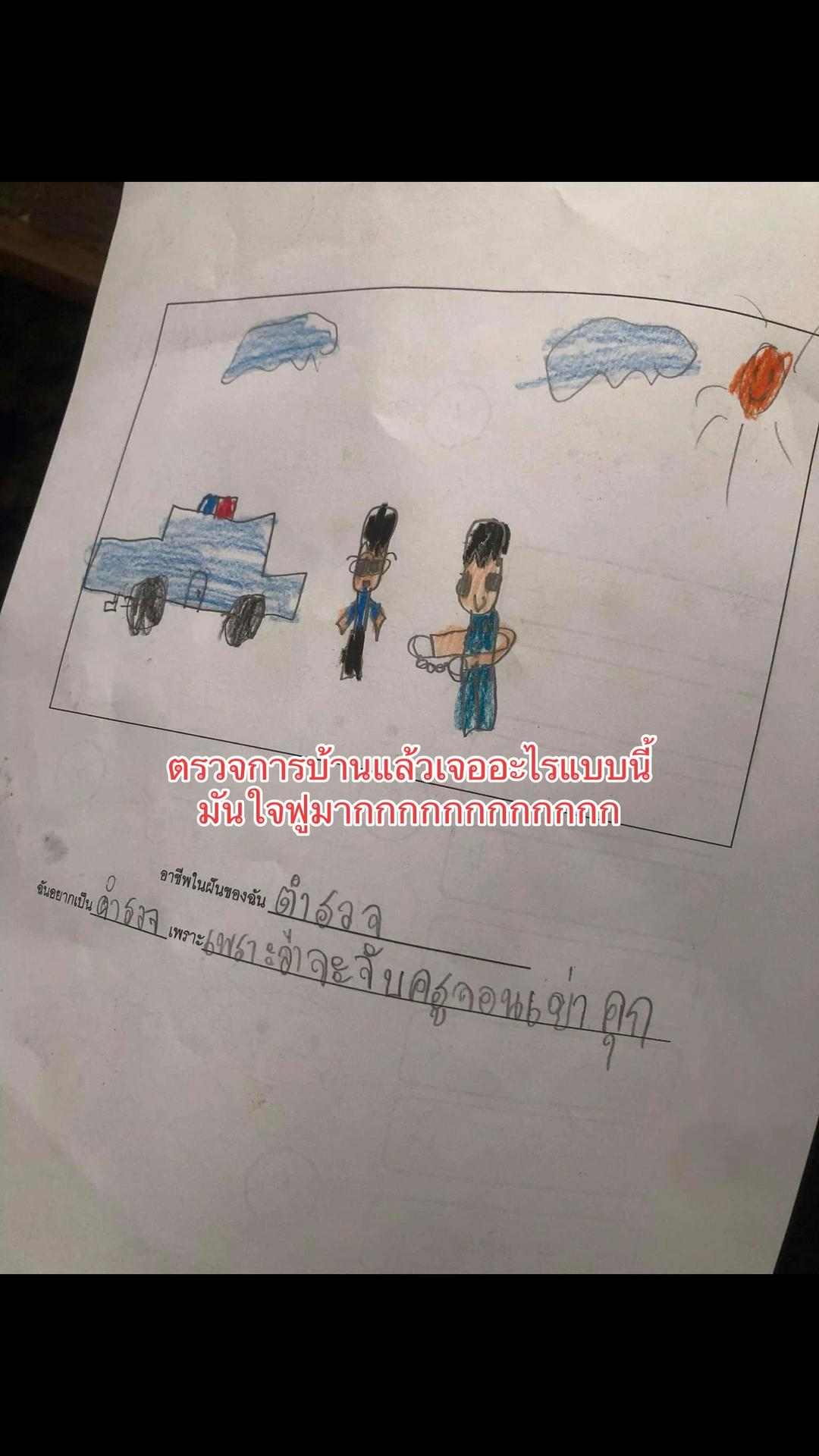 การบ้านเรื่องอาชีพในฝัน