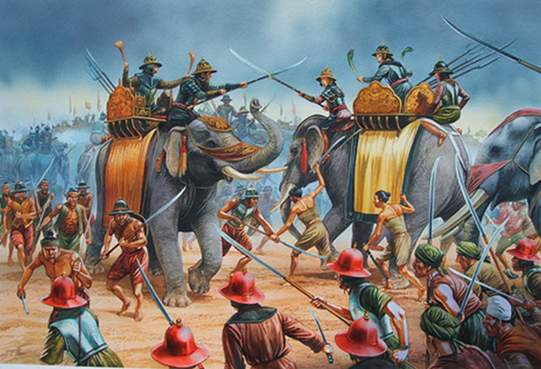 ภาพจาก masasom (สงครามระหว่างพม่าและอยุธยา)