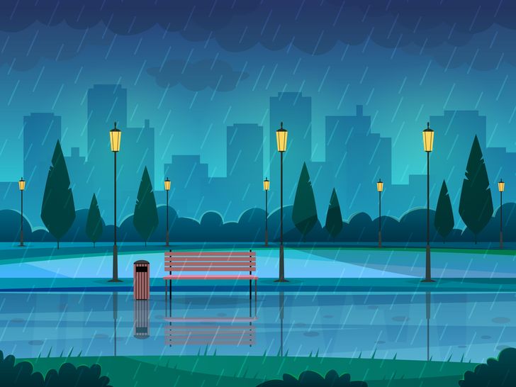 ฝนตกในเมือง
