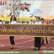 ภาพสีสัน บรรยายกาศ งานฟุตบอลประเพณี จุฬาฯ-ธรรมศาสตร์ ครั้งที่66