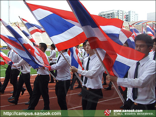 ภาพสีสัน บรรยายกาศ งานฟุตบอลประเพณี จุฬาฯ-ธรรมศาสตร์ ครั้งที่66