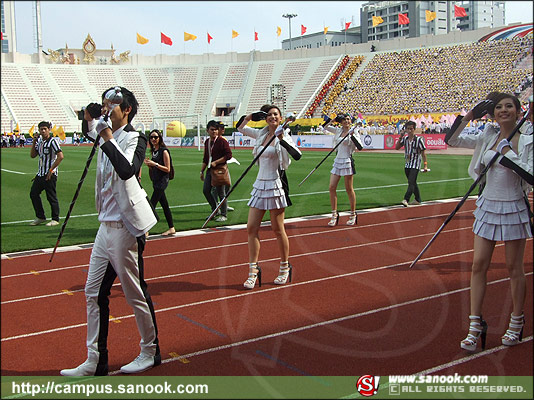 ภาพสีสัน บรรยายกาศ งานฟุตบอลประเพณี จุฬาฯ-ธรรมศาสตร์ ครั้งที่66