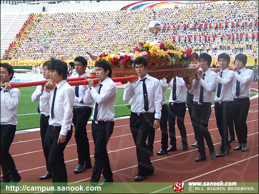 ภาพสีสัน บรรยายกาศ งานฟุตบอลประเพณี จุฬาฯ-ธรรมศาสตร์ ครั้งที่66