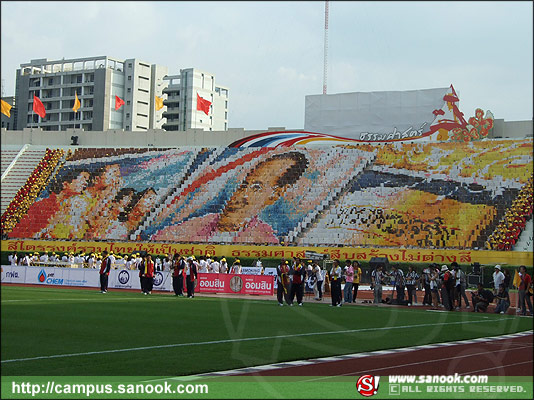 ภาพสีสัน บรรยายกาศ งานฟุตบอลประเพณี จุฬาฯ-ธรรมศาสตร์ ครั้งที่66