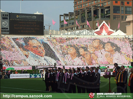 ภาพสีสัน บรรยายกาศ งานฟุตบอลประเพณี จุฬาฯ-ธรรมศาสตร์ ครั้งที่66