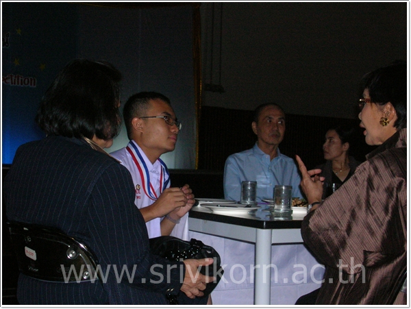 บรรยากาศงานเลี้ยงแสดงความยินดี แก่นายกานกวิญจน์ โค้วสีหวัฒน์