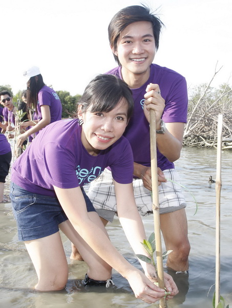 กรีนเวฟ อาสาทำดี สร้างกำแพงสีเขียว บนป่าชายเลนผืนสุดท้ายของกรุงเทพมหานคร