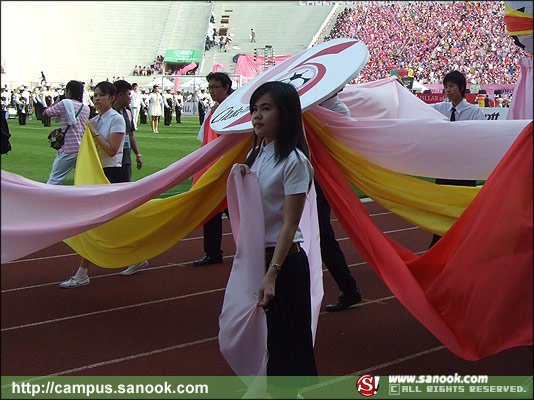 ภาพสีสัน บรรยายกาศ งานฟุตบอลประเพณี ธรรมศาสตร์-จุฬาฯ ครั้งที่65