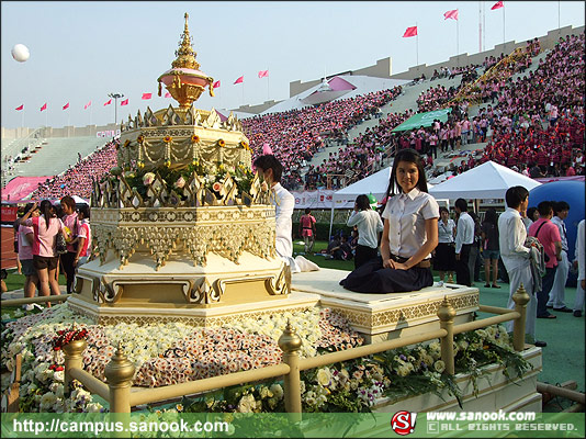 ภาพสีสัน บรรยายกาศ งานฟุตบอลประเพณี ธรรมศาสตร์-จุฬาฯ ครั้งที่65