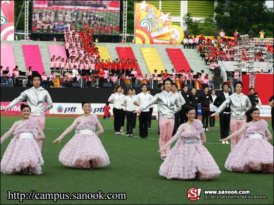 รวมภาพเด็ดงานบอลประเพณี