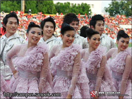 รวมภาพเด็ดงานบอลประเพณี