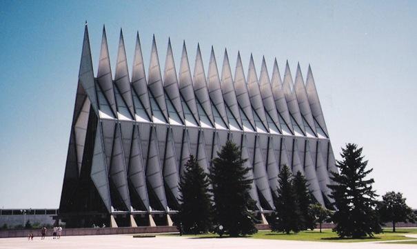 32. Air Force Academy Chapel ( Colorado , United States )