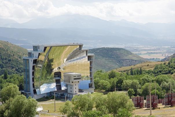 33. Solar Furnace ( Odeillo , France )