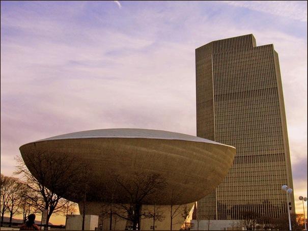 42. The Egg ( Empire State Plaza , Albany , New York , United States ) 