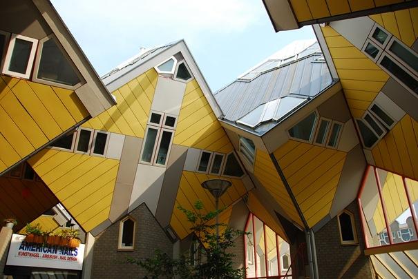 9. Cubic Houses ( Rotterdam , Netherlands )