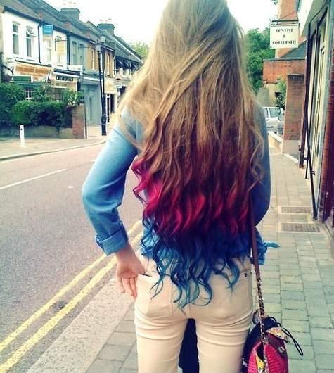 Dip Dye hair