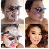 #makeuptransformation