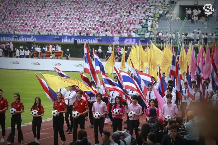 สีสันงานฟุตบอลประเพณีจุฬาฯ-ธรรมศาสตร์ ครั้งที่ 73