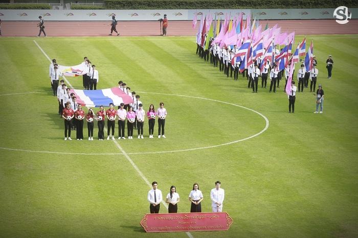 สีสันงานฟุตบอลประเพณีจุฬาฯ-ธรรมศาสตร์ ครั้งที่ 73