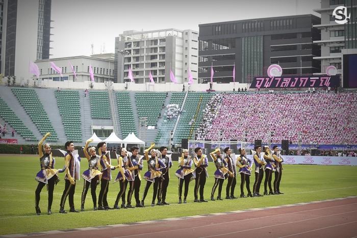 สีสันงานฟุตบอลประเพณีจุฬาฯ-ธรรมศาสตร์ ครั้งที่ 73