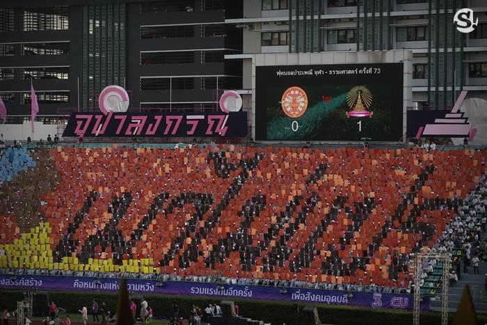 สีสันงานฟุตบอลประเพณีจุฬาฯ-ธรรมศาสตร์ ครั้งที่ 73