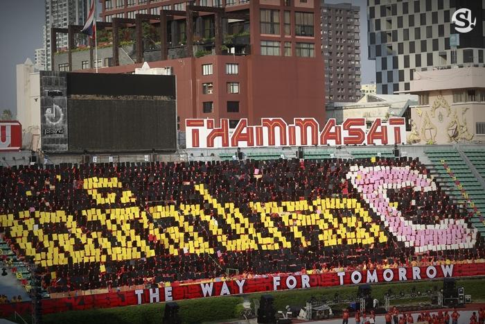 สีสันงานฟุตบอลประเพณีจุฬาฯ-ธรรมศาสตร์ ครั้งที่ 73