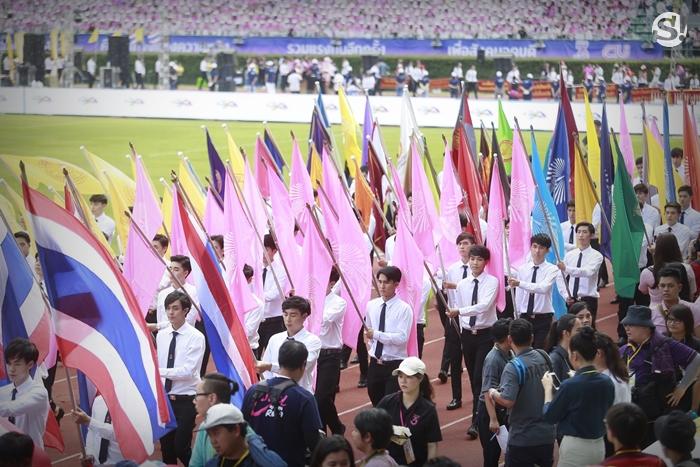 สีสันงานฟุตบอลประเพณีจุฬาฯ-ธรรมศาสตร์ ครั้งที่ 73