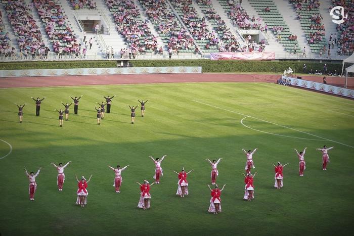 สีสันงานฟุตบอลประเพณีจุฬาฯ-ธรรมศาสตร์ ครั้งที่ 73