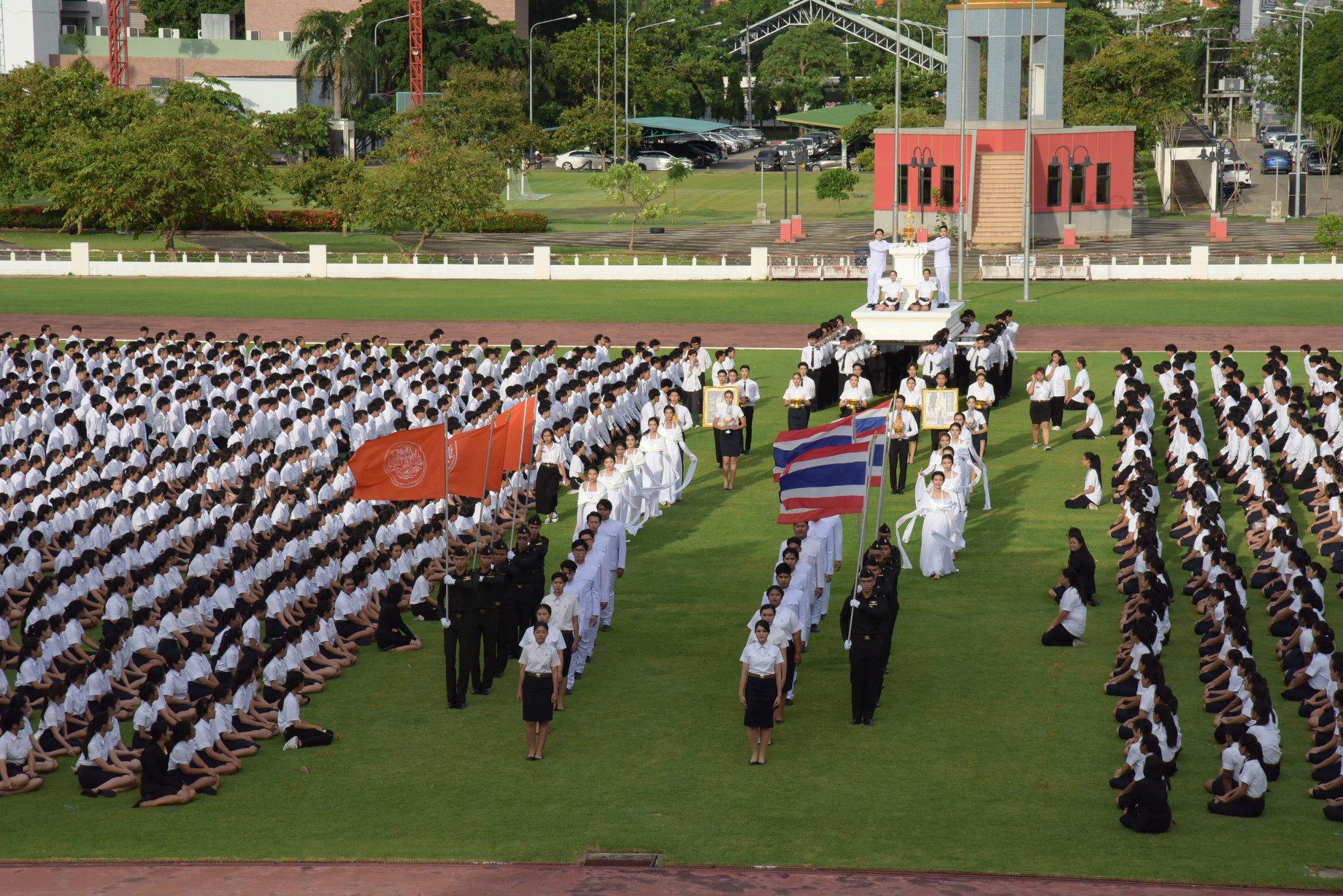 "พิธีมอบเนกไทและเข็มพระมหามงกุฎ" ปีการศึกษา 2562