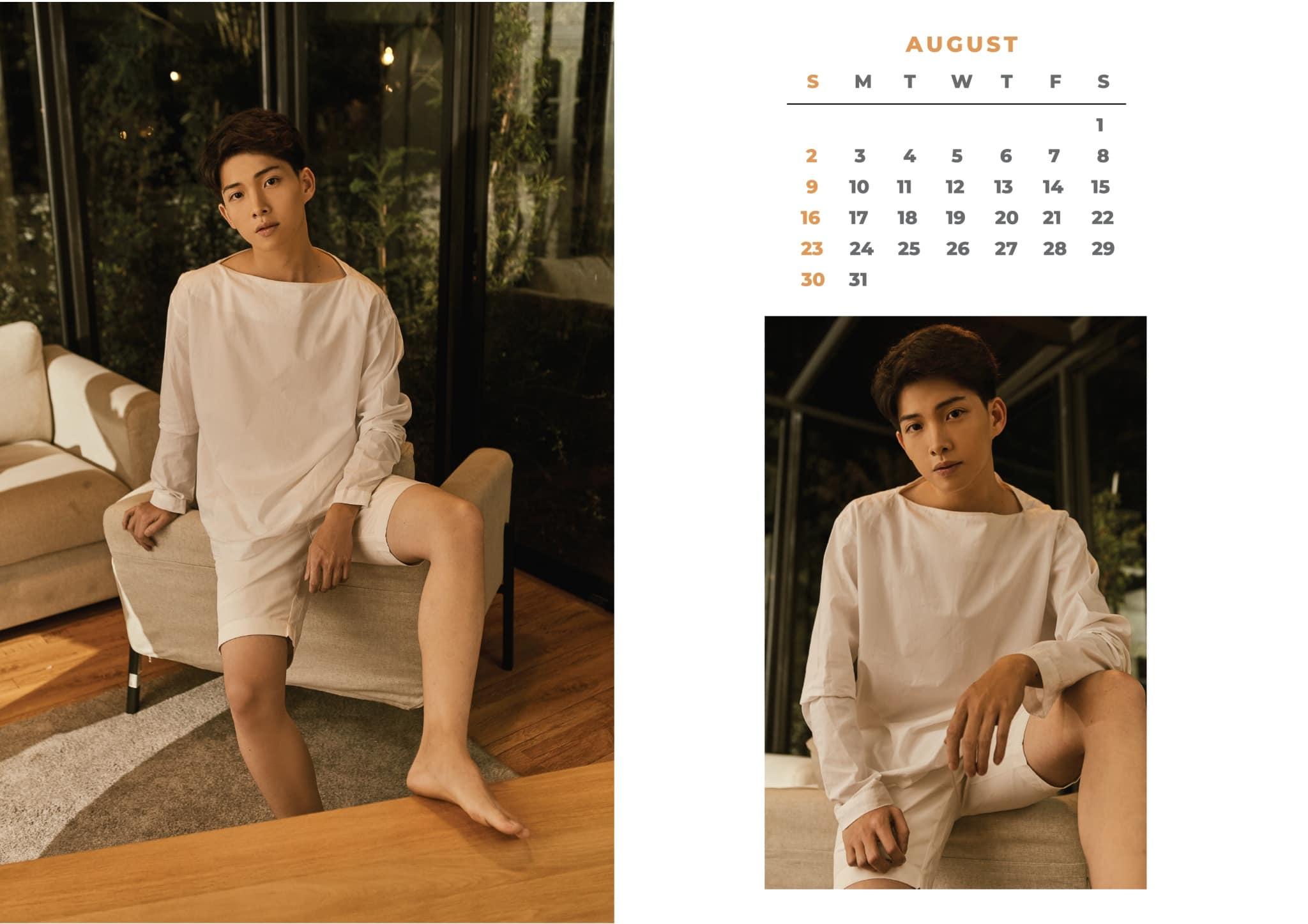 KMITL Cute Boys Calendar 2020