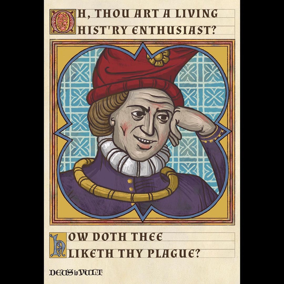 มีมสไตล์ยุคกลาง 