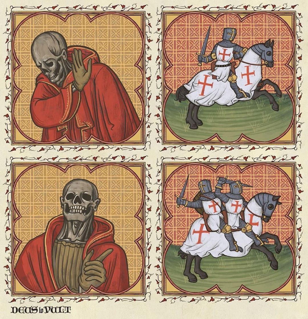 มีมสไตล์ยุคกลาง 