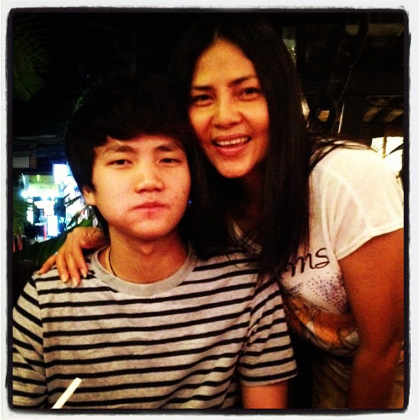 ฮีโร่ และ อาเธอร์ ลูกชาย สุนารี ราชสีมา