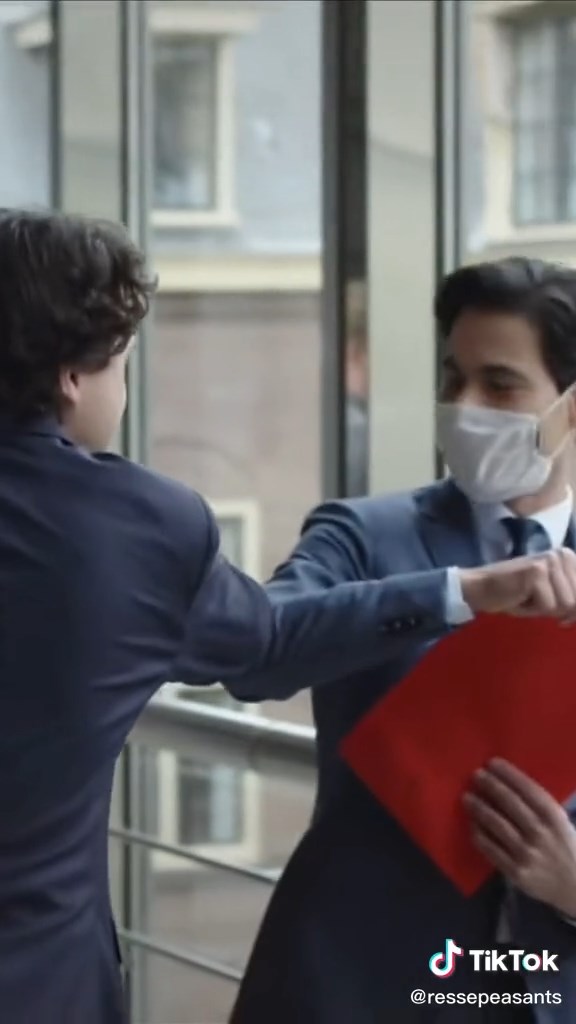 ร็อบ เจตเทน (Rob Jetten) และ เจสซี่ คลาเวอร์ (Jesse Klaver)