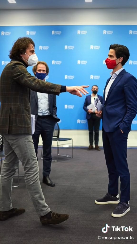 ร็อบ เจตเทน (Rob Jetten) และ เจสซี่ คลาเวอร์ (Jesse Klaver)