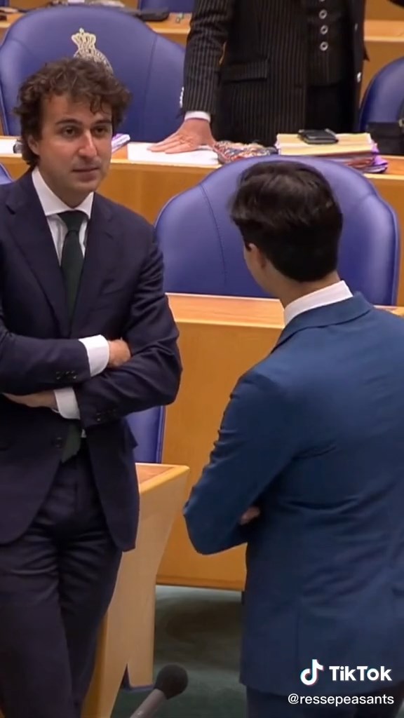 ร็อบ เจตเทน (Rob Jetten) และ เจสซี่ คลาเวอร์ (Jesse Klaver)