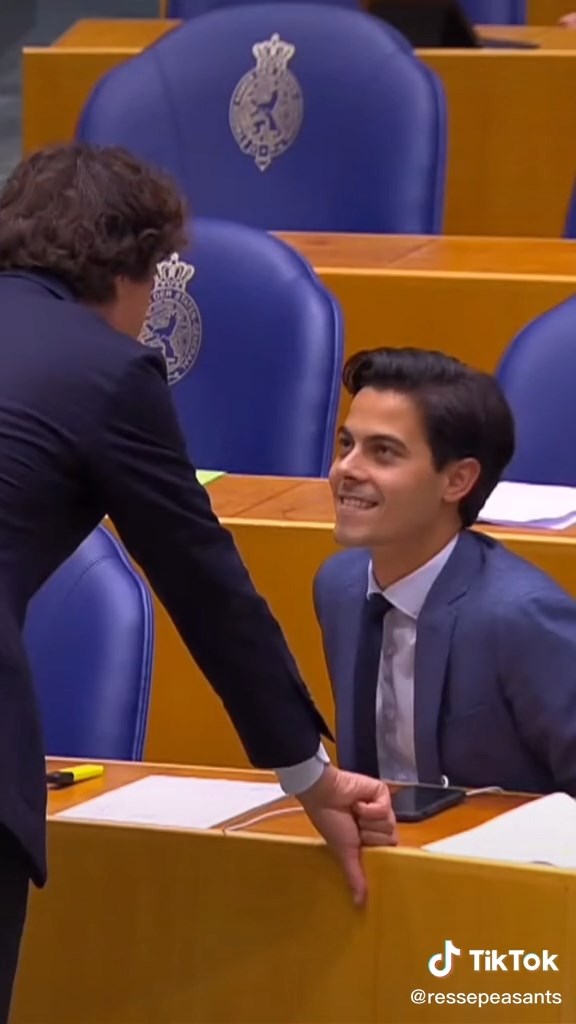 ร็อบ เจตเทน (Rob Jetten) และ เจสซี่ คลาเวอร์ (Jesse Klaver)