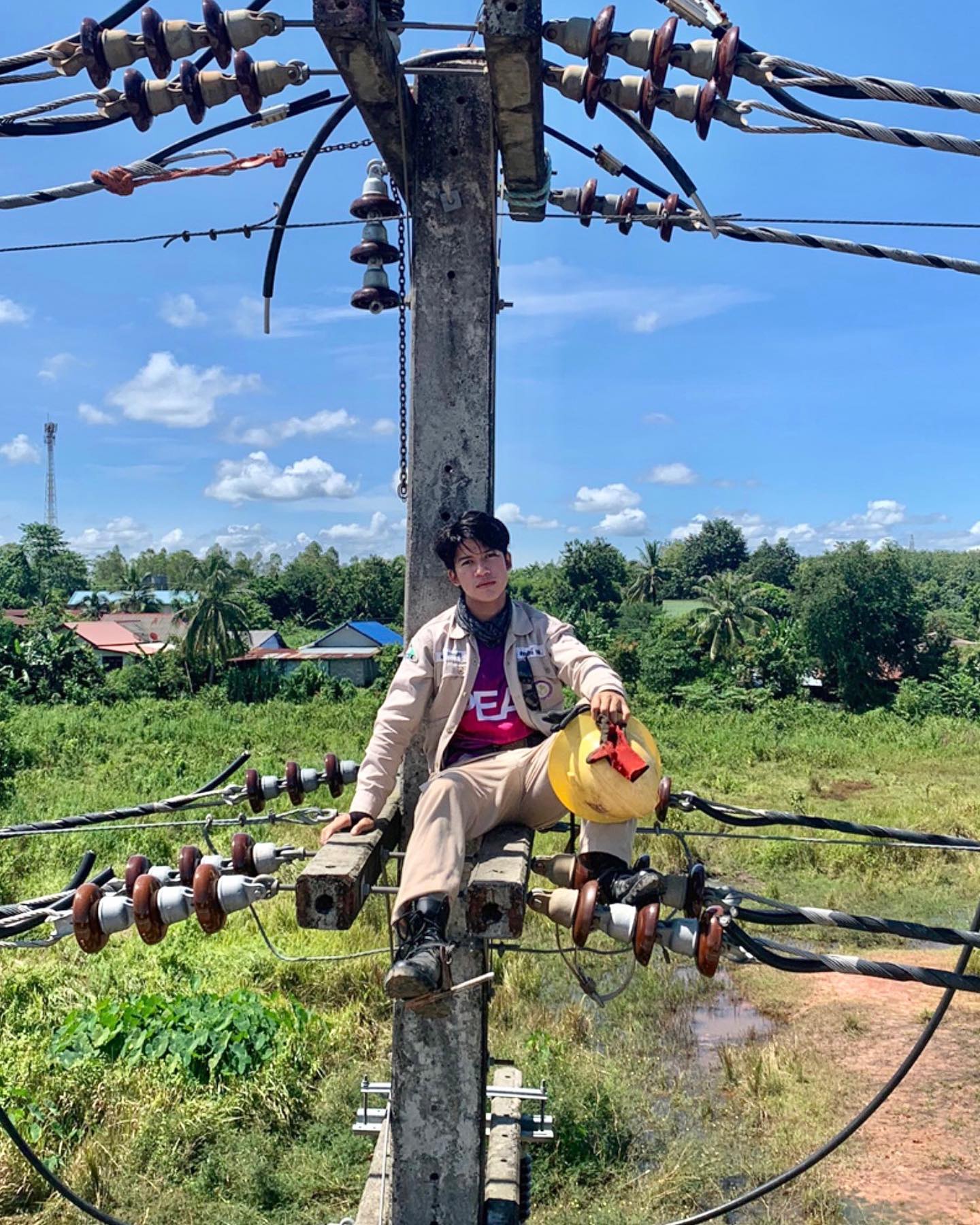 ช่างไฟหล่อบอกต่อด้วย