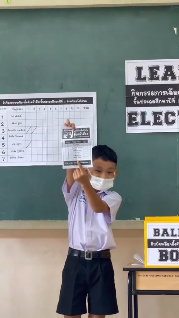 เลือกตั้งหัวหน้าห้อง