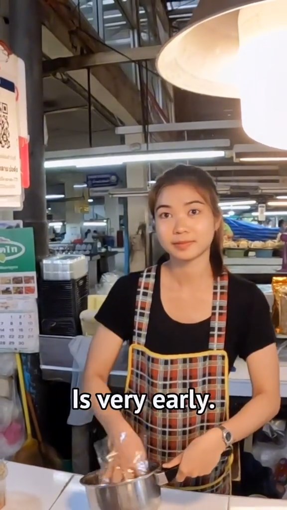 แม่ค้าพูดภาษาอังกฤษ