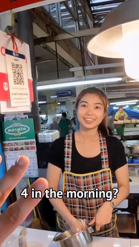 แม่ค้าพูดภาษาอังกฤษ