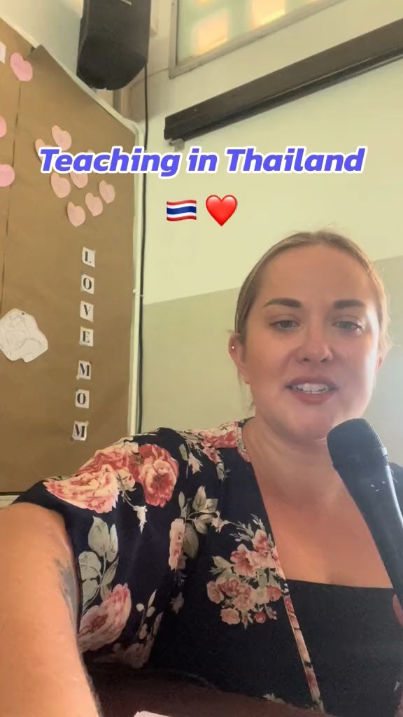 ครูต่างชาติรักการสอนในประเทศไทย