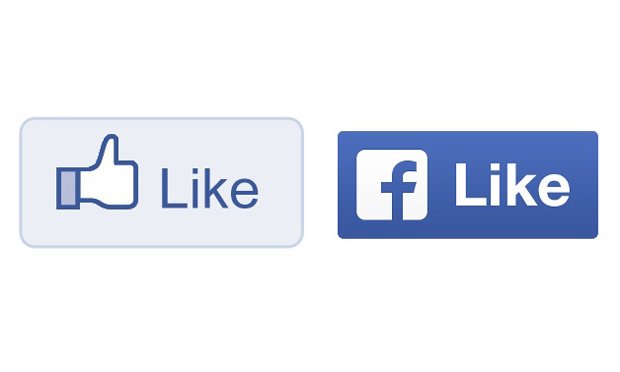 Facebook ปรับ ปุ่มแชร์ (Share) และปุ่มไลท์ (Like) โฉมใหม่ นิ้วโป้งบนปุ่ม Like หายไป