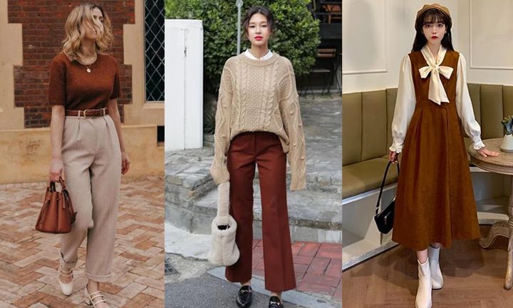 25 ไอเดียแมทช์แฟชั่นสีสุภาพ Autumn Tone เสริมลุคดูดีน่าเชื่อถือ