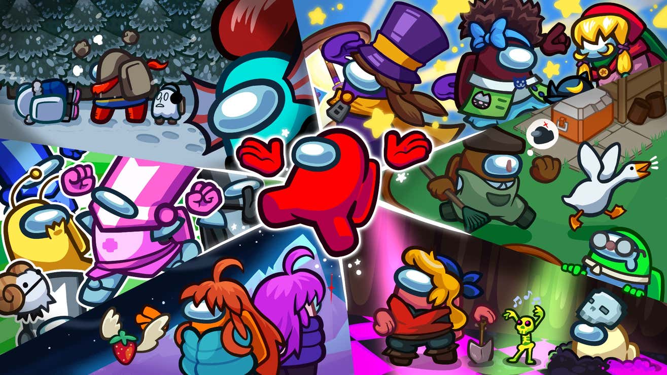 Among Us จัดคอลแลปส์แบบจุก ๆ ร่วมกับเกมอื่นอีกถึง 6 เกม